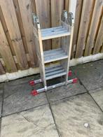 Ladder te koop door 3 buigbaar, Doe-het-zelf en Verbouw, Ladders en Trappen, Gebruikt, Ophalen of Verzenden