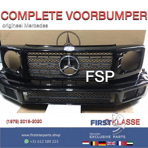 W463 (W460 W461) G KLASSE AMG VOORBUMPER ZWART origineel Mer, Auto-onderdelen, Carrosserie en Plaatwerk, Bumper, Mercedes-Benz