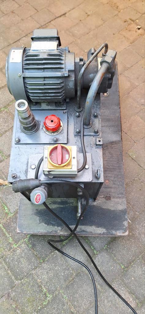 Hydrauliek Aggregaat - Racine - 220V, Zakelijke goederen, Machines en Bouw | Pompen en Compressoren, Ophalen