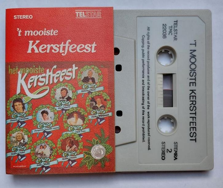 TMC  - 22036.  'T Mooiste Kerstfeest., Cd's en Dvd's, Cassettebandjes, Zo goed als nieuw, 1 bandje, Ophalen of Verzenden