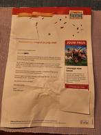 Postcodeloterij gratis 4 kaartjes, Tickets en Kaartjes, Drie personen of meer, Kortingsbon