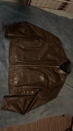 Asos Design Men’s Faux Leather Brown Jacket, Medium, Kleding | Heren, Jassen | Zomer, Bruin, Maat 48/50 (M), Ophalen of Verzenden