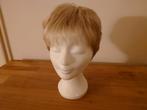 Blonde pruik, korte coupe., Ophalen of Verzenden, Zo goed als nieuw, Meerdere media