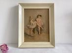 Prent van kleine ballerina’s Fried Pal 25,5 x 20,5 cm., Antiek en Kunst, Kunst | Schilderijen | Klassiek, Ophalen of Verzenden