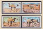 WWF set postzegels van de Wilde Kameel, Verzenden, Postfris, Dier of Natuur