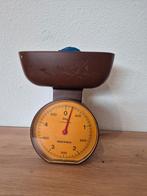 Retro bruine weegschaal., Ophalen of Verzenden