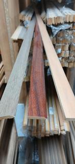 Plakplinten 5x25mmhout folie, Doe-het-zelf en Verbouw, Hout en Planken, Ophalen, Zo goed als nieuw, Eiken