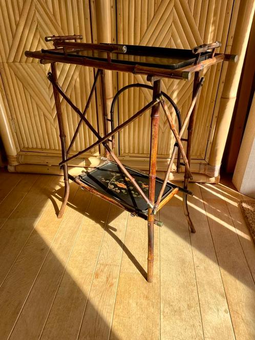 Theekastje drankenkastje tafeltje oosters vintage japans, Antiek en Kunst, Antiek | Meubels | Kasten, Ophalen of Verzenden
