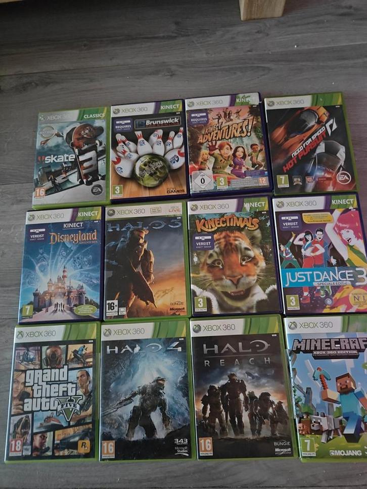 Xbox 360 Spellen Collectie, Spelcomputers en Games, Games | Overige, Gebruikt, 3 spelers of meer, Vanaf 3 jaar, Ophalen