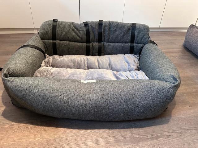 CALIYO Hondenmand Auto - 90 x 40 x 21 cm, Dieren en Toebehoren, Hondenmanden, Zo goed als nieuw, Stof, Ophalen