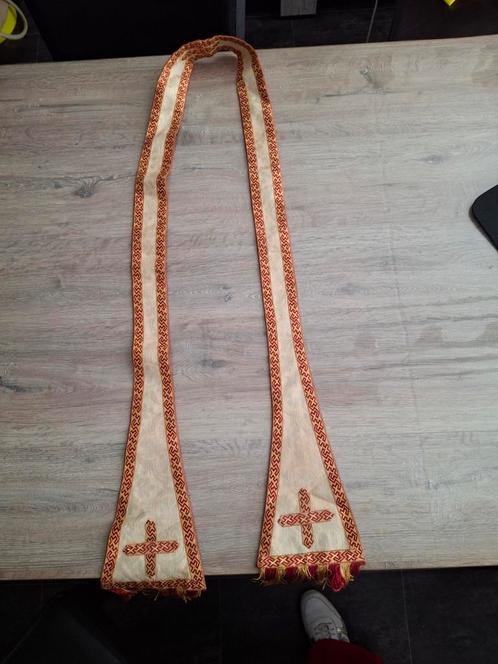 Stola van een priester/ katholieke kerk, Antiek en Kunst, Antiek | Religie, Ophalen of Verzenden