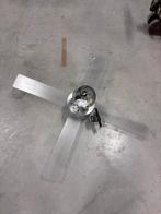 Ventilator met afstandbediening en lamp, Ophalen, Ventilator met afstandsbediening, Zo goed als nieuw, Plafondventilator