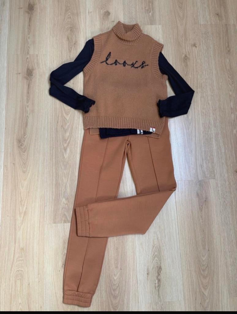 Looxs set - Spencer, shirt en broek maat 146/152, Ophalen of Verzenden, Zo goed als nieuw, Meisje