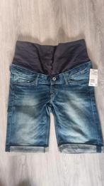 Zwangerschapskleding korte spijkerbroek maat 36 nieuw, Kleding | Dames, Positiekleding, Blauw, Nieuw, Ophalen of Verzenden, Maat 36 (S)