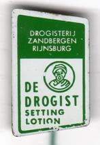 Speldje DE DROGIST DROGISTERIJ ZANDBERGEN RIJNSBURG (A5)KIJK, Verzamelen, Speldjes, Pins en Buttons, Verzenden, Gebruikt, Overige onderwerpen