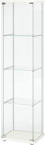 Ikea Detolf glas en binnenrekjes, Ophalen of Verzenden, Minder dan 100 cm, 25 tot 50 cm, Glas