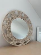 Zara home spiegel macrame gevlochten beige nieuw, Rond, Ophalen of Verzenden, Zo goed als nieuw, Minder dan 100 cm