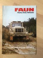 FAUN heavy duty vehicles, Ophalen of Verzenden, Gelezen, Overige merken