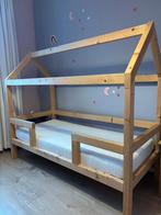 Huisjesbed/peuterbed, Kinderen en Baby's, Ophalen, 70 tot 85 cm, 140 tot 160 cm, Zo goed als nieuw