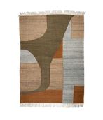 Dutchbone Pavilion Vloerkleed - 160X230 - Was 299 Nu,, Huis en Inrichting, Stoffering | Tapijten en Kleden, Bruin, 150 tot 200 cm