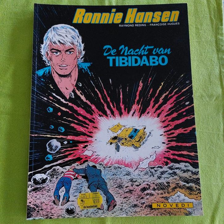 Ronnie Hansen - De nacht van Tibidabo, Boeken, Stripboeken, Gelezen, Eén stripboek, Ophalen of Verzenden