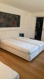 Hästens Sheraton Boxpringbed 2003, Ophalen, Gebruikt, 90 cm, 210 cm