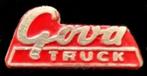 Gova Truck speld- rood gelakt, Verzenden, Nieuw, Transport, Speldje of Pin