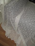 Grand Foulard / Sprei*Gehaakt*Mooi Vintage, Huis en Inrichting, Woonaccessoires | Plaids en Woondekens, Ophalen of Verzenden