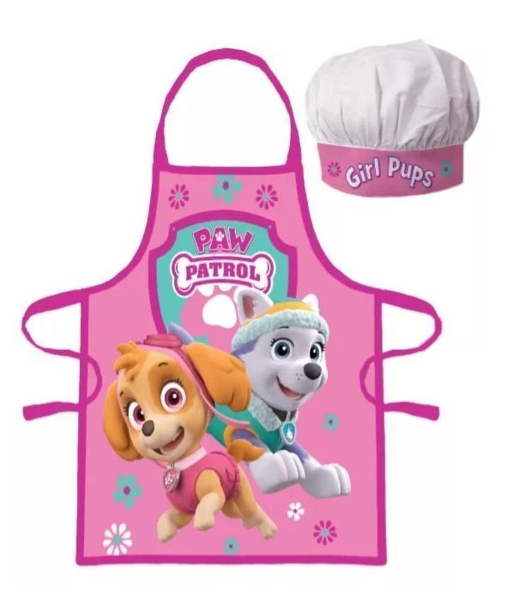 Paw Patrol Keukenschort - Kokskleding, Kinderen en Baby's, Carnavalskleding en Verkleedspullen, Nieuw, Meisje, 122 t/m 128, Ophalen of Verzenden