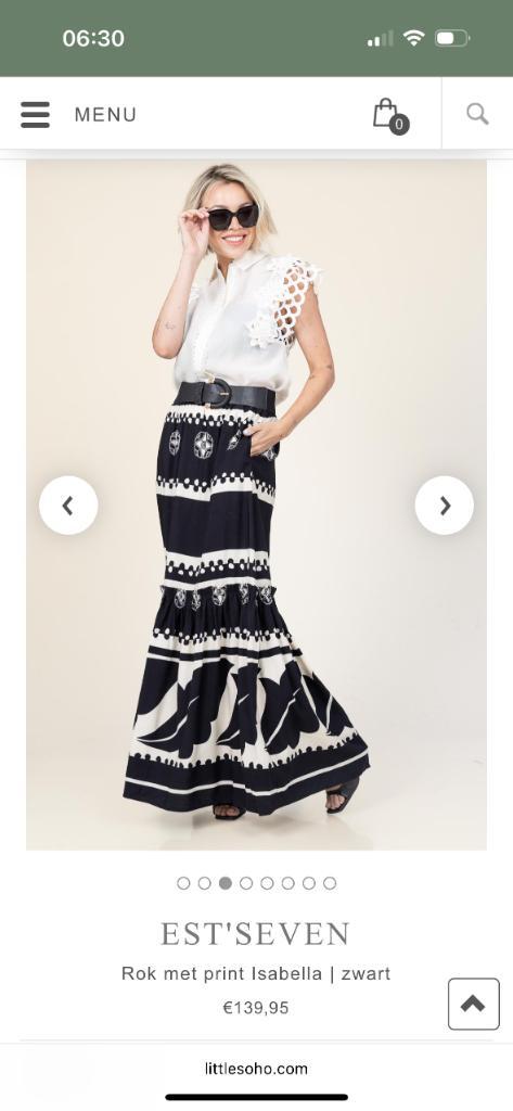 Est Seven nieuwe rok nieuwe collectie s, Kleding | Dames, Rokken, Nieuw, Maat 36 (S), Onder de knie, Ophalen of Verzenden