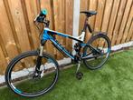 Ghost RT 5700 Mountainbike blauw, wit, zwart, Gebruikt, Fully, 53 tot 57 cm, Ophalen