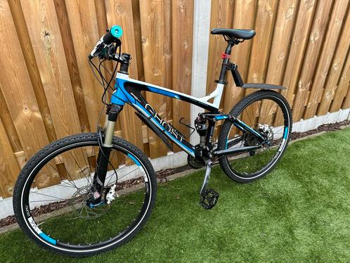 Ghost RT 5700 Mountainbike blauw, wit, zwart, Fietsen en Brommers, Fietsen | Mountainbikes en ATB, Gebruikt, Overige merken, 53 tot 57 cm
