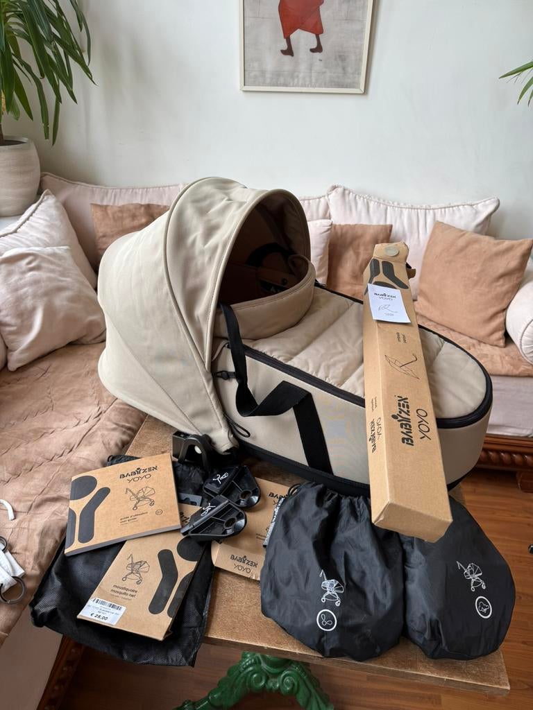 Yoyo Babyzen Reiswieg in de kleur Taupe | Compleet, Ophalen of Verzenden, Zo goed als nieuw, Overige merken