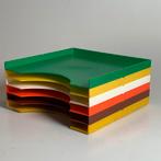 Vintage TICO lp-opbergsysteem platen-bak, Ophalen, Zo goed als nieuw, Overige merken