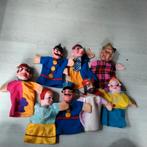 retro vintage handpoppen poppenkastpoppen (j), Ophalen of Verzenden, Gebruikt, Pop