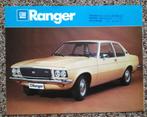 Folder GM Ranger (Opel Rekord) uit 1972 in nette staat, Ophalen of Verzenden, Gelezen, Opel