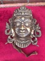 oud bronzen Mahakala masker, Tibet, Ophalen of Verzenden