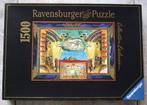 Legpuzzel Ravensburger - Horus Egyptische Zonnegod. 1500 stk, Verzenden, 500 t/m 1500 stukjes, Zo goed als nieuw, Legpuzzel