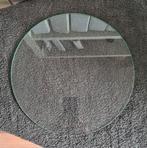 Glazen onderzetter, 30 cm., Ophalen, Zo goed als nieuw, Rond