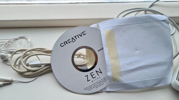 Creative Zen Micro MP3 Speler, Audio, Tv en Foto, Mp3-spelers | Overige merken, Gebruikt, 2 tot 10 GB, Creative, Met radio, Ophalen