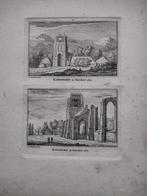 029-030 Ransdorp in Waterland Kopergravure dl 3 18e Eeuw, Ophalen of Verzenden