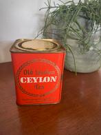 Vintage Ceylon Tea blikje 1988, Ophalen of Verzenden, Gebruikt, Overige, Overige merken