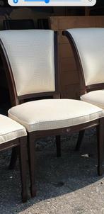 8 heldense mahonie eetkamer stoelen, Ophalen