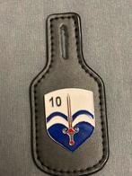 Borsthanger 10 Natres, Verzamelen, Verzenden, Landmacht, Nederland, Embleem of Badge