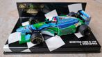 Benetton B194 F1 1994 Jos Verstappen 1:43 Minichamps, Ophalen of Verzenden, Zo goed als nieuw, Auto, MiniChamps