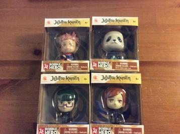 set van 4 Jujutsku Kaisen figuren Nieuw, €8 p.st, €25 de set beschikbaar voor biedingen