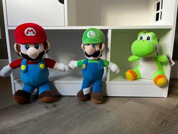 Super Mario, Luigi en Joshi knuffels! beschikbaar voor biedingen