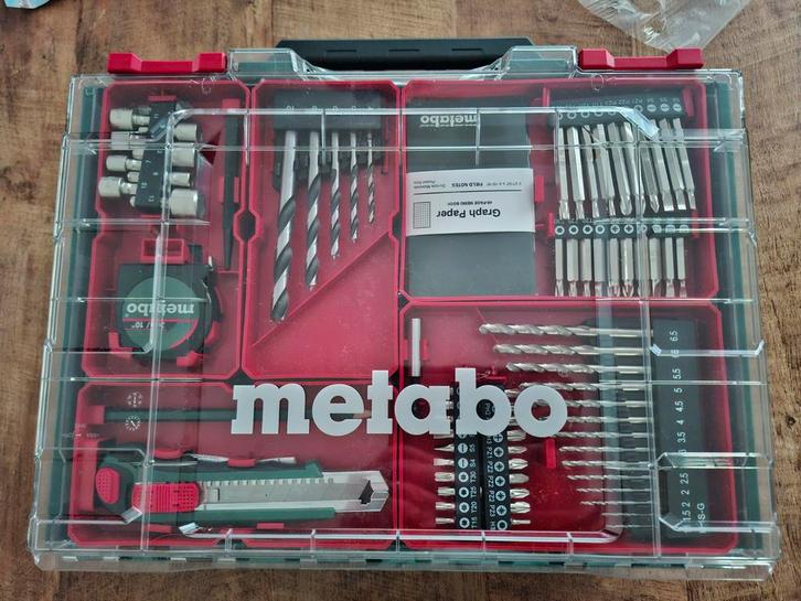 De Metabo 18V accuschroefboormachine BS18
Inclusief 2 Accus, Doe-het-zelf en Verbouw, Gereedschap | Boormachines, Nieuw, Boor- en Schroefmachine