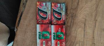Cassettebandjes - TDK D90 Audio & Sony HG90 Hi8 Video beschikbaar voor biedingen