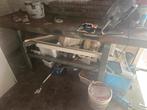 Ijzeren werkbank werktafel, Doe-het-zelf en Verbouw, Metalen, Ophalen of Verzenden, Zo goed als nieuw, IJzer